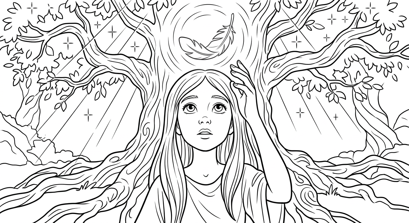 Coloring page from a mini story about a wild boar graduating high school with top marks. – page 3