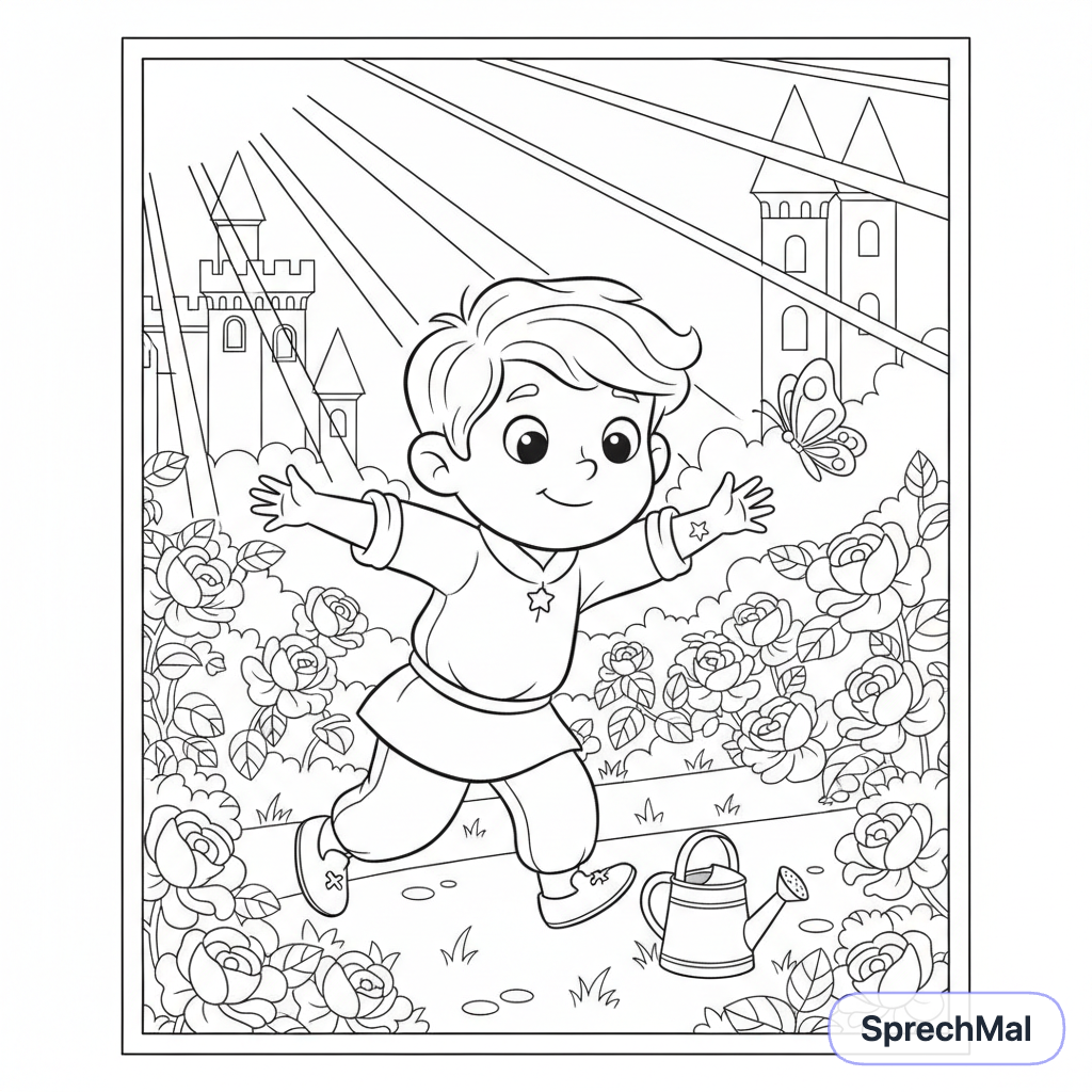 Der kleine Prinz und die Sternschnuppe