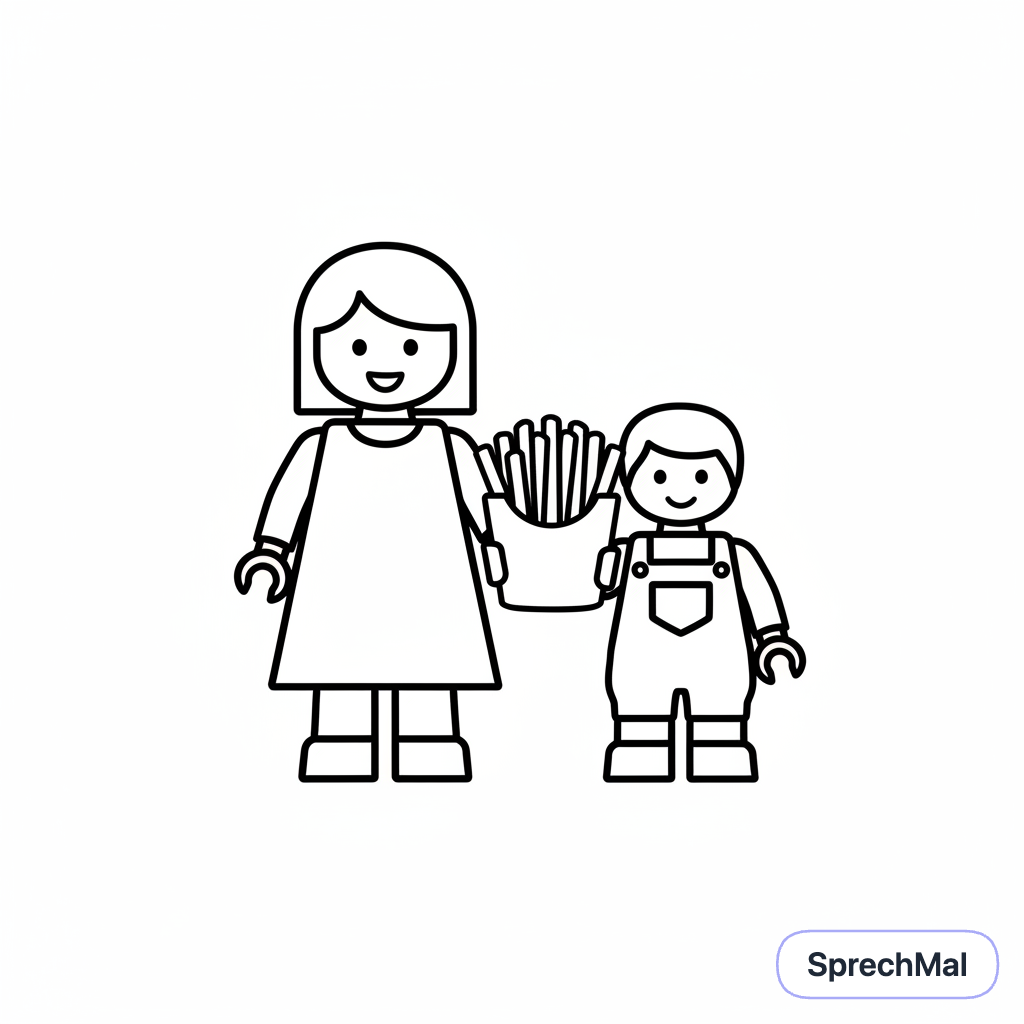 Die Pommes-Freunde von Lego-Land